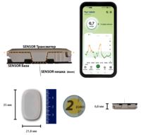 bg sensor mmol:  (© )